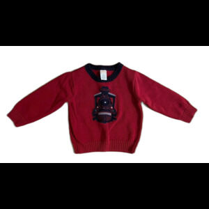 Gymboree train sweater 18-24 M